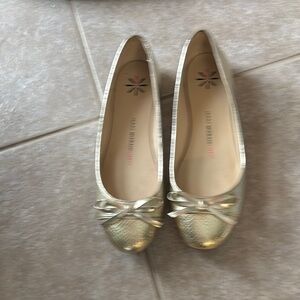 Elegant Gold Ballet Flats